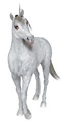 Image showing White Unicorn