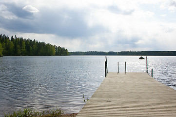 Image showing Swimming dock