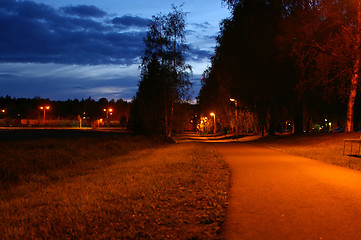 Image showing Street lights