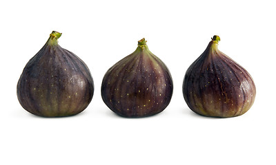 Image showing Three figs