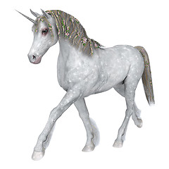 Image showing White Unicorn