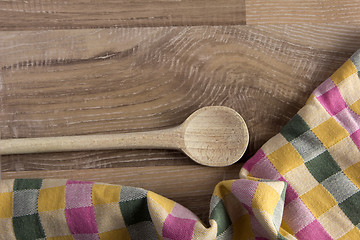 Image showing wooden spoon