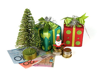 Image showing Australian Dolor Christmas Spending