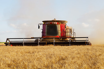 Image showing Harvesting Wheat