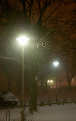 Image showing Street lights