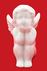 Image showing White angel figurine