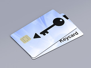 Image showing Keycards