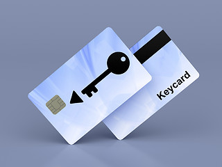 Image showing Keycards