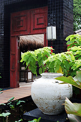 Image showing Asian doorway