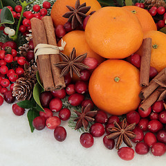 Image showing Christmas Spice and Fruit