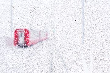 Image showing Train in the snow