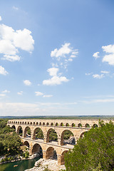 Image showing Pont du Gard - France