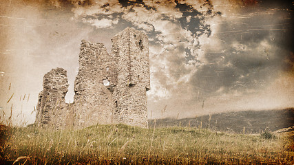 Image showing Ruins of an old castle