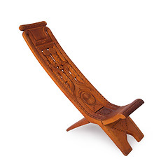 Image showing Unique wooden chair from Suriname