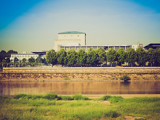 Image showing Elbe river in Dresden