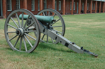 Image showing Civil war cannon