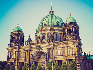 Image showing Retro look Berliner Dom