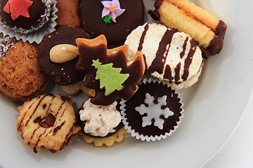Image showing homemade christmas cookies (czech republic)