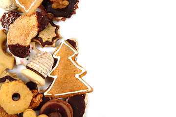 Image showing homemade christmas cookies (czech republic)