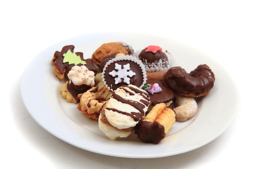 Image showing homemade christmas cookies (czech republic)