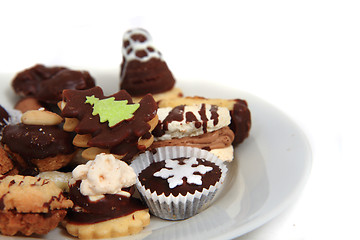 Image showing homemade christmas cookies (czech republic)