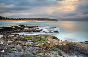 Image showing South Curl Curl seascape