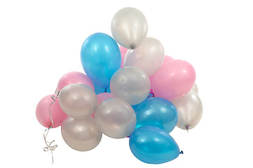 Image showing Pile of balloons