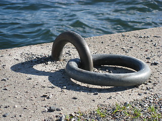 Image showing Ship Mooring