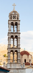 Image showing Hydra cathedral bell tower