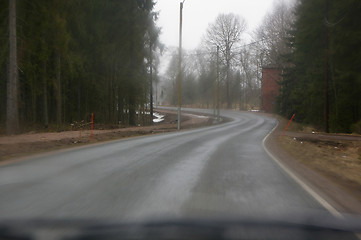 Image showing On the road