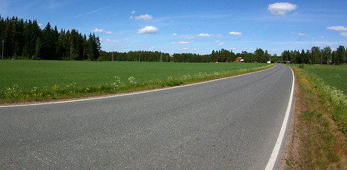 Image showing On the road