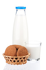 Image showing Bottle of milk