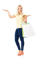 Image showing Woman shopping