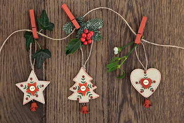 Image showing Christmas Decorations