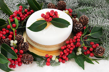 Image showing Luxury Christmas Cake