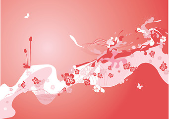 Image showing  flower background