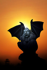 Image showing the bat devil man