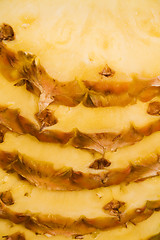 Image showing A Tasty Stack of Pineapple