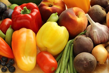 Image showing Fruits and vegetables.