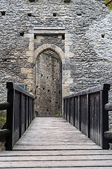 Image showing Castle door.