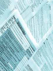 Image showing Tax forms