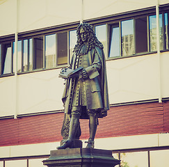 Image showing Leibniz Denkmal Leipzig