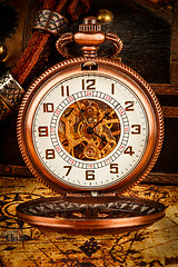 Image showing Vintage pocket watch