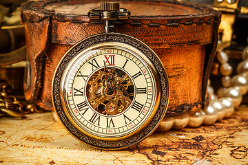 Image showing Vintage pocket watch