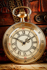 Image showing Vintage pocket watch