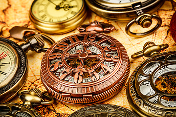 Image showing Vintage pocket watch