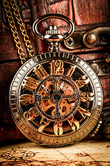 Image showing Vintage pocket watch