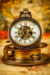 Image showing Vintage pocket watch