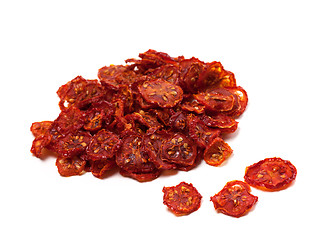 Image showing Dried slices of tomato