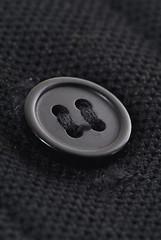 Image showing Black button